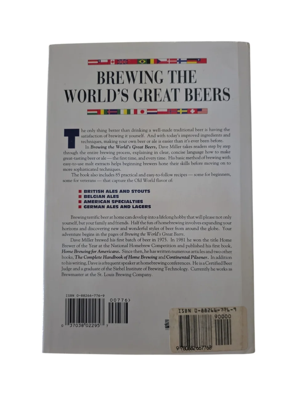 Brewing The World's Great Beers Soft Cover - Step By Step Guide